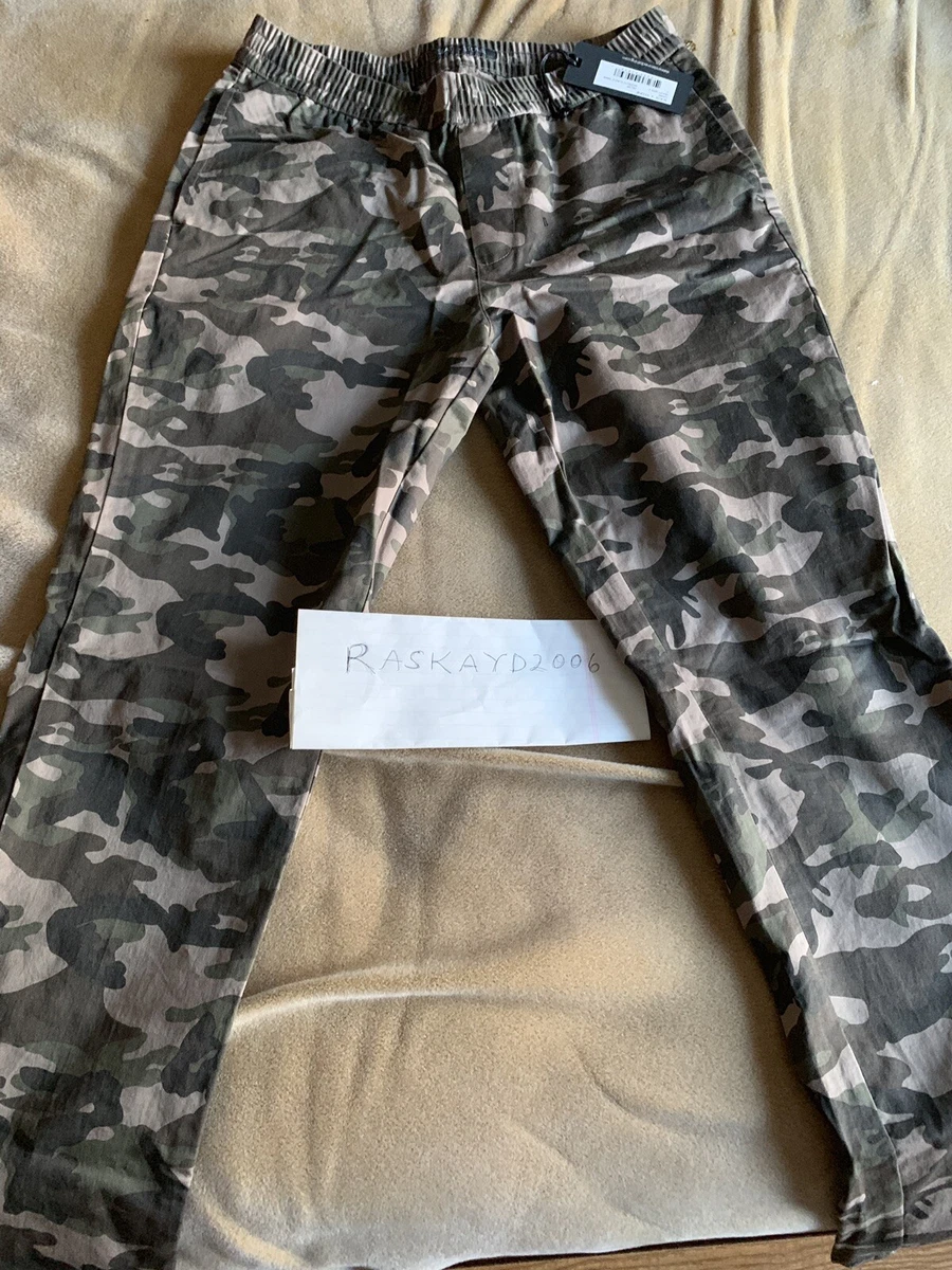 Calça camuflada cheap masculina slim