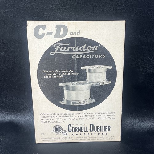 THE CAPACITOR CORNELL-DUBILIER MAGAZINE April 1952 Volume. 17 No. 4 - Picture 2 of 7