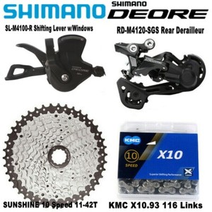shimano deore m4100 10 speed rear derailleur