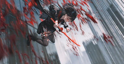 Anime Digital Art Artwork Illustration Women  Gaming Mat Desk 6666