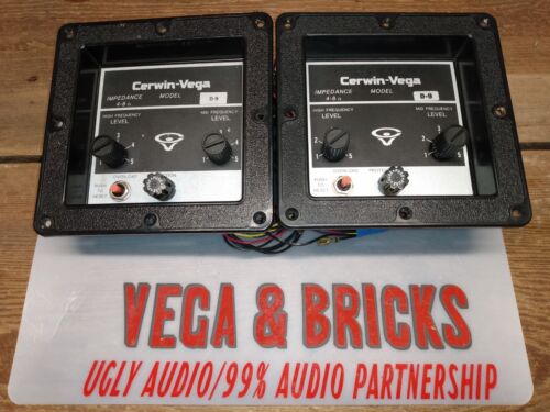 1 Pair Of Cerwin Vega D-9 (Series 2) Crossovers  Restoration By 99% Audio - Foto 1 di 9