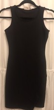 Pink Republic Simple Black Sleeveless Dress Stretch Sz XS