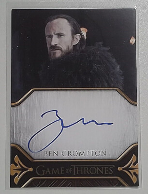 2023 Ben Crompton as Eddison Tollett Game of Thrones Legacy Auto