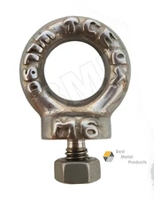(8) 304 Stainless Steel Lifting Eye Bolt M6 with Nut 1200101