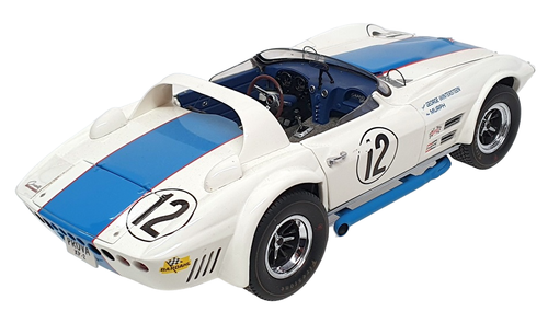 Exoto 1/18 Scale DC21823U - Chevrolet Corvette Grand Sport - #12 White - Picture 2 of 5