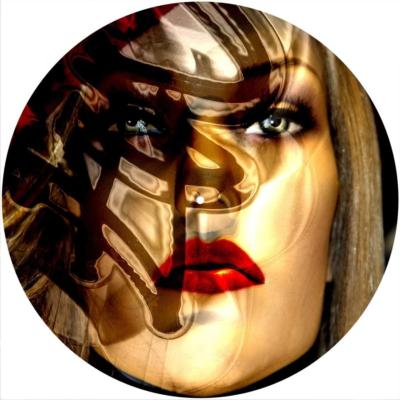 Slipmat Slip Mat 4 Numark or any 12'' DJ Turntable Record Player ABSTRACT WOMAN