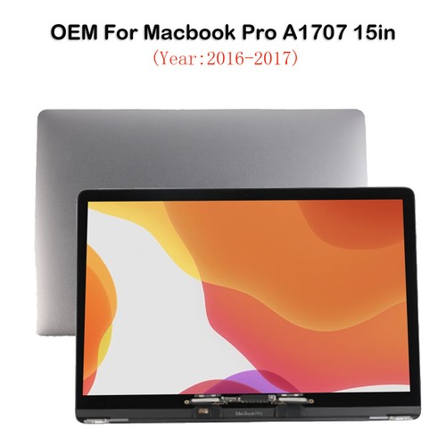 OEM per Macbook Pro A1707 15 pollici gruppo display LCD sostituzione grigio