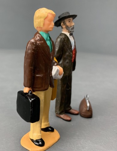 2X G Scale Figures Otto Mears & Passenger G0854 LZ - Picture 2 of 5