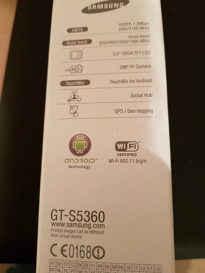 Samsung Galaxy Y GT-S5360 – Funktionsfähig– Retro Handy, Foto 2 von 2