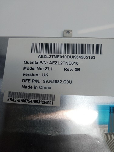 darfon uk keyboard model NSK-GFAOU - Picture 5 of 8