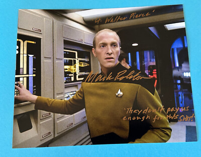 Mark Rolston  - STAR TREK    -  signed, original Autogramm  !!!
