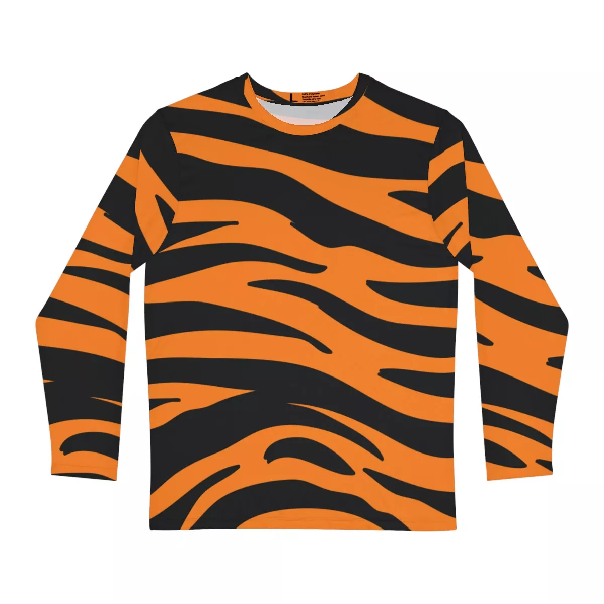 LONG SLEEVE TIGER T-SHIRT BLACK