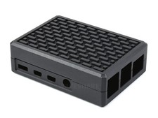 Waveshare Aluminum Grid Grooved Case for Raspberry Pi 4 Inner Heatsink Pillars