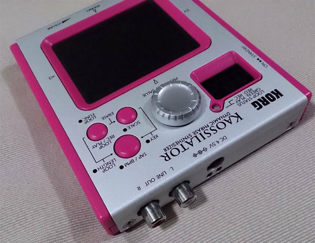 KORG KAOSSILATOR(限定色ピンク) KORG KAOSSILATOR dynamic phaser synthesizer KO-1 Pink | eBay