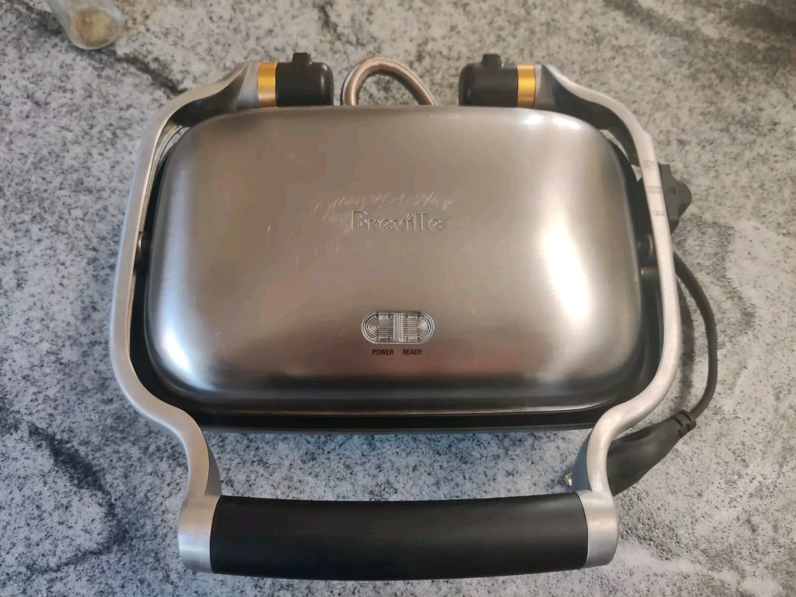 Breville Sandwich Press Maker BSG600 BSSUSC Brushed Stainless Steel Tested