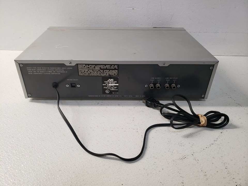 JVC Stereo Cassette Deck Model KDV44 Parts or Repair eBay