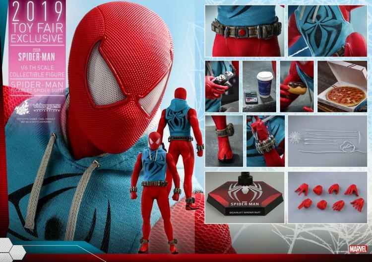 Hot Toys 1/6 VGM34 Marvel's Spider-Man Scarlet Spider Suit Hot Toys 1/6 VGM34 Marvel's Spider-Man Scarlet Spider Suit