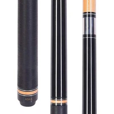 ASKA Jump Break Cue Stick JBC Black, 3-Piece Construction, Jump/Break Cue. 13mm