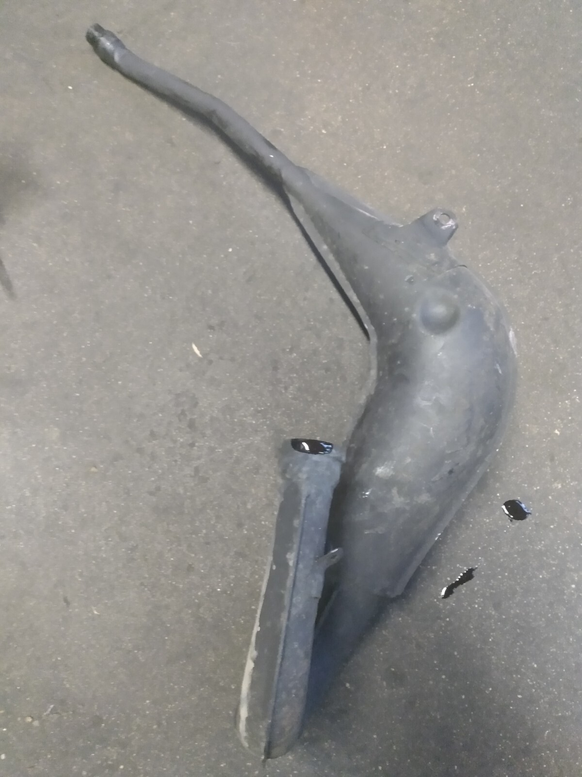 19861992 Yamaha YZ80 Exhaust Pipe YZ 80 OEM STOCK EXPANSION CHAMBER eBay