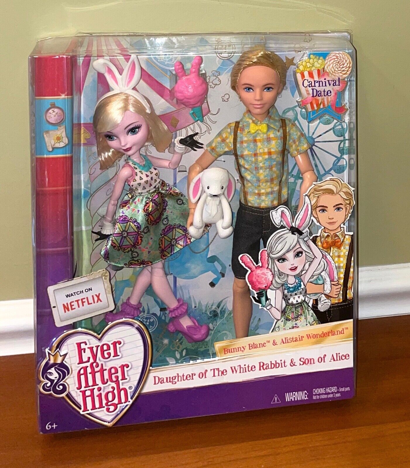  Mattel Ever After High Bunny Blanc Doll : Toys & Games