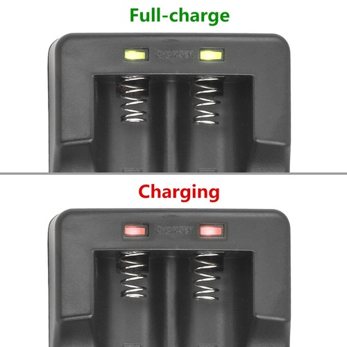 Kastar Battery Wall Charger for SureFire LiIon Battery with MicroUSB