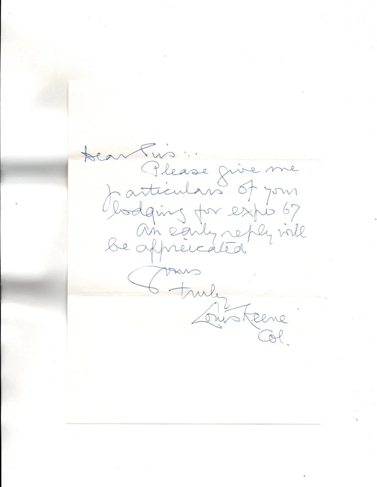 EE. UU. a Canadá 1967 DEVUELTO AL REMITENTE por POSTMASTER - Dirección fraudulenta - EXPO 67 Foto 2 de 2