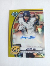 2024 Bowman University Chrome - Chrome Prospect Autographs Jaydn Ott Yellow /75