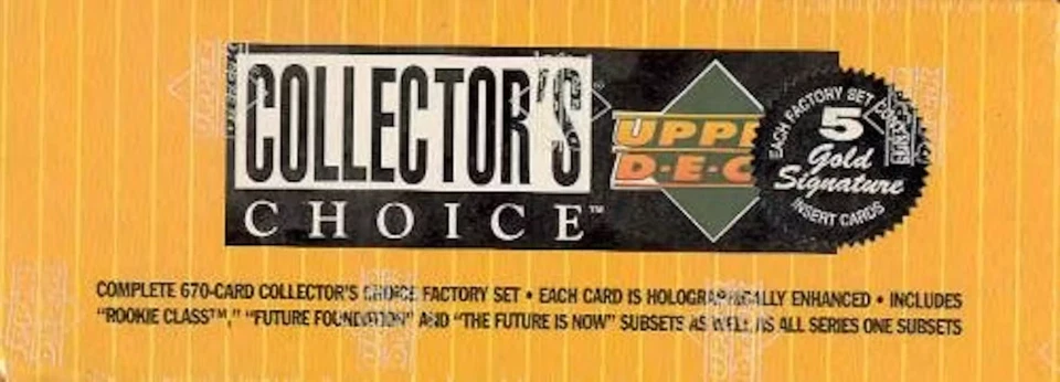 1994 Upper Deck Collector's Choice Baseball Factory Sealed Complete Set