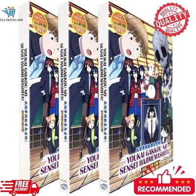 Youkai Gakkou no Sensei Hajimemashita! TV Series Vol.1-24End Eng Sub Anime DVD