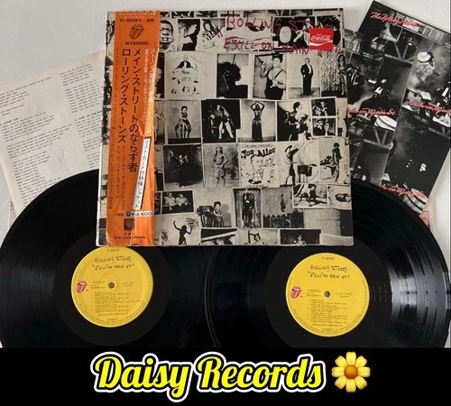 The Rolling Stones - Exile On Main Street 1st Japanese Press *Complete* EX/EX