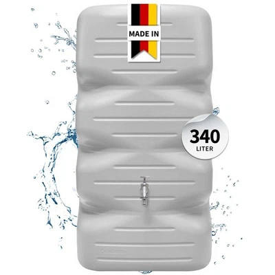 GARANTIA CUBUS Gartentank 340 Liter betongrau