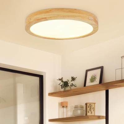 Kambo LED Deckenleuchte 3000K, 3100Lm 24W Warmweiß Deckenlampe, 30CM LED Rund Ho