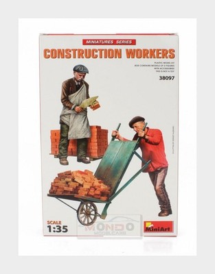 1:35 MINIART Figures Constructor Workers Kit MA38097 Model