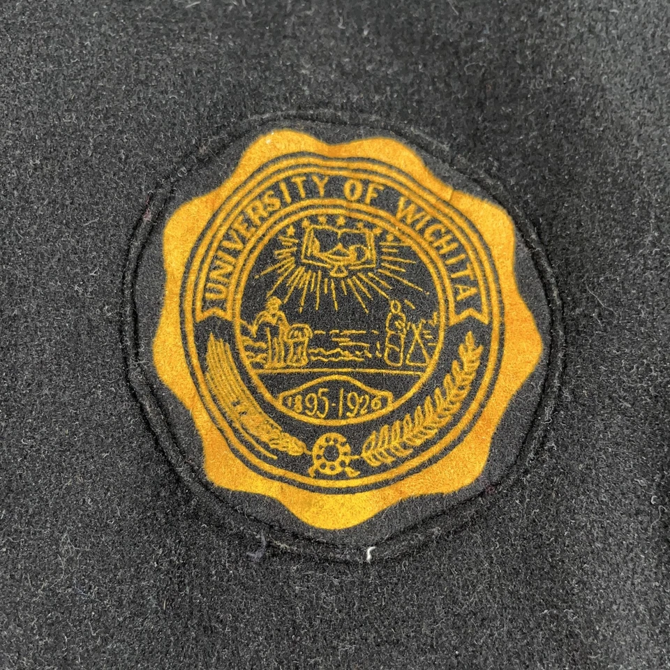 Vintage University of Wichita Jacket Mens Small Champion Running Man 50s 60s USA - Image 3 of 4