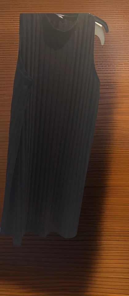 Eileen Fisher black sleeveless midi sheath dress size Extra Large XL - Image 3 of 4