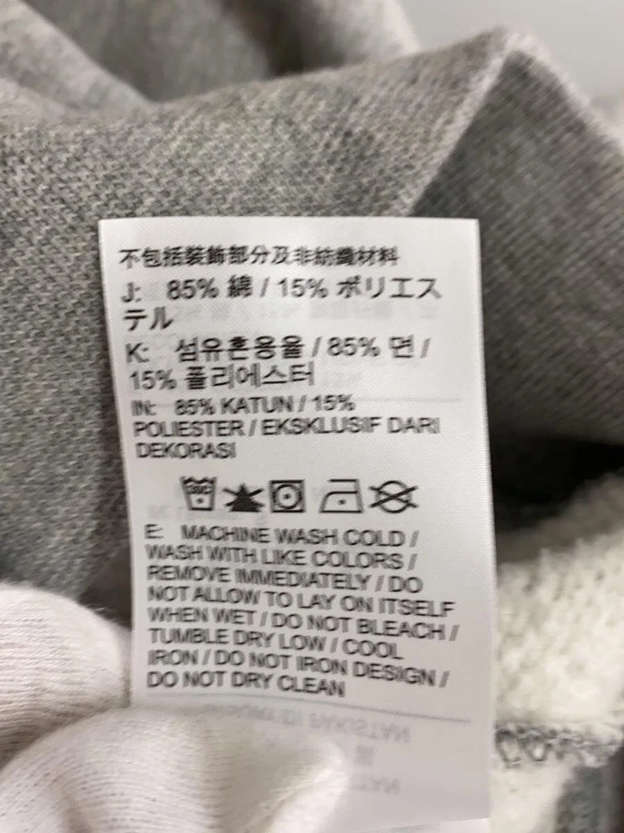 Supreme Felpa con Cappuccio S Cotone Grigio FQ0759 063 Usata