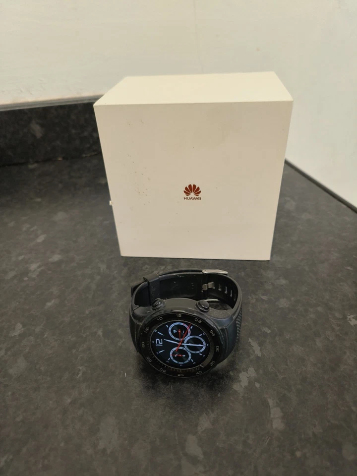 Huawei Smart Watch 2 LEO-BX9 Carbon Black, Sport Strap - Image 3 of 4