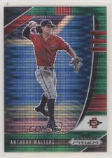 2020 Panini Prizm Draft Picks Green Pulsar Prizm Anthony Walters #PDP91 0ne3
