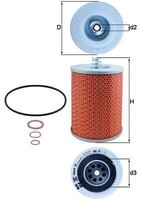 Mahle ÖLfilter OX 71D