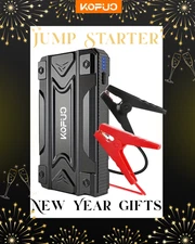 3000A UltraSafe Jump Starter –12V Lithium Battery Booster Pack,Portable Jump Box