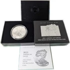 United States Mint American Eagle 2023 1 oz Silver Uncirculated Coin w/ Certifi…