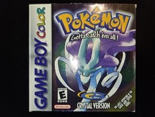 Pokemon Crystal- Gameboy Color  - Complete/CIB - Very good condition -Authentic