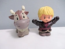 Fisher Price Little People Disney Frozen Figures Kristoff & Sven NEW