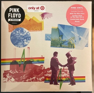 Pink Floyd 8-Tracks Exclusive Pink Vinyl Factory Sealed   
