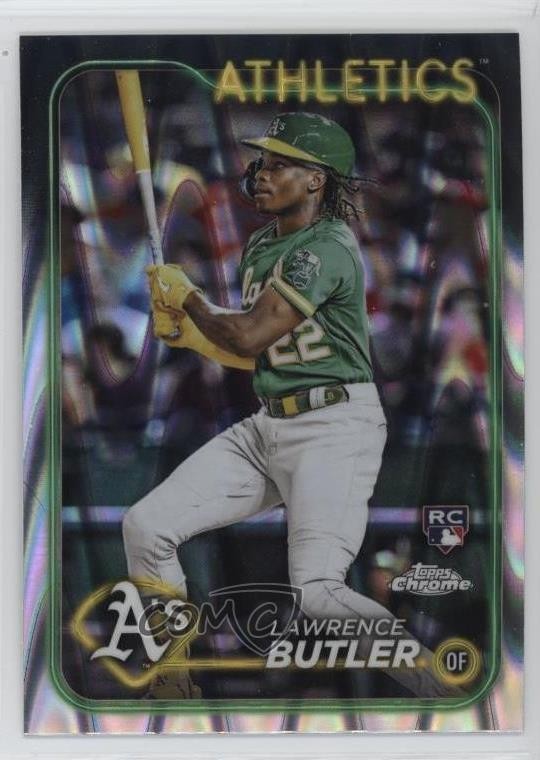 2024 Topps Chrome RayWave Refractor Lawrence Butler #5 0x36