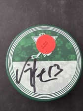 Vinnie Hinostroza Autographed Signed AHL Puck