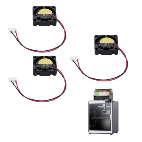 2507 Axial Fan For K2 PLUS 3D Printer 25x25x7mm 5V Cooling Fan Spare - Afbeelding 5 van 12