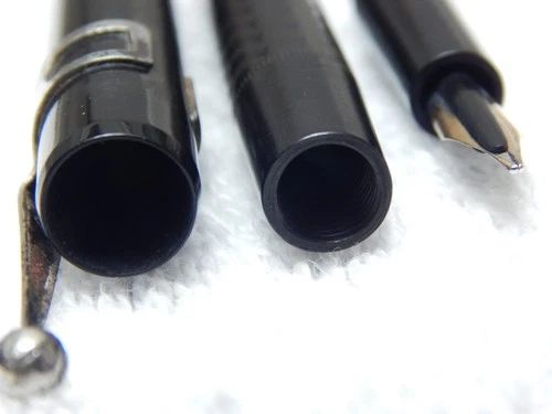 LOT# 108E. VTG MABIE TODD SWAN 1500 EYEDROPPER FOUNTAIN PEN. STUB NIB. image 10