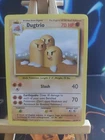 Pokémon TCG Dugtrio Base Set 19/102 Regular Rare Unlimited Non-Holo Card
