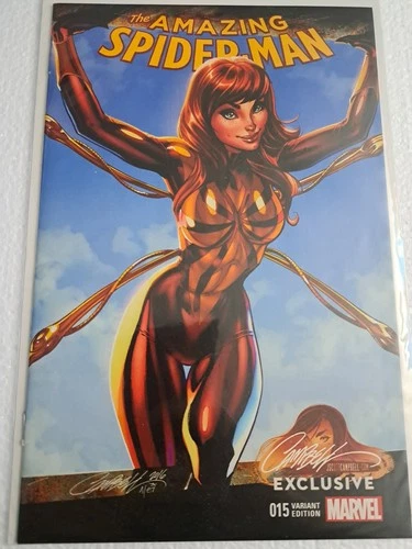 Marvel: Amazing Spider-Man #15 J Scott Campbell *JSC Exclusive NM